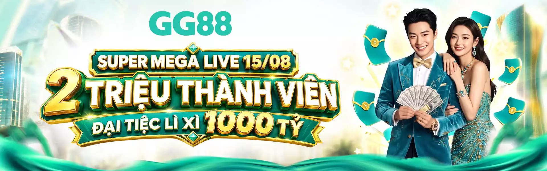 GG88 - Link Truy Cập Trang Chủ GG88.COM | Đăng Ký GG 88 +88K 9 GG88 GURU Banner Super Mega Live 15-08